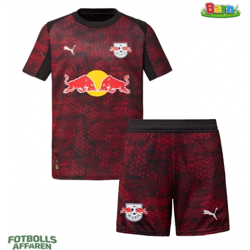 RB Leipzig Tredjeställ Barn 2025-26 Kortärmad (+ Korta byxor)